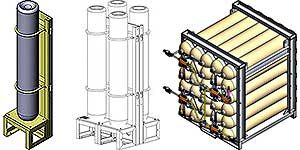 ASCR50 Air Storage Cylinders Racks ASCR50 Air Storage Cylinders Racks